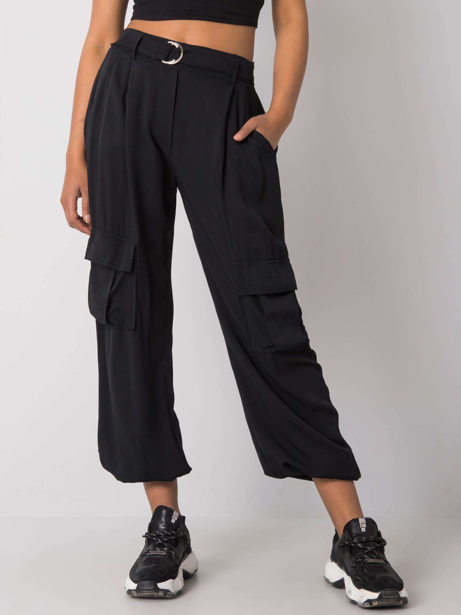 Lorrita OCH BELLA black pants