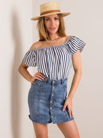 Niebieska spódnica Everly