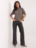 Fango damski sweter ze ściągaczami