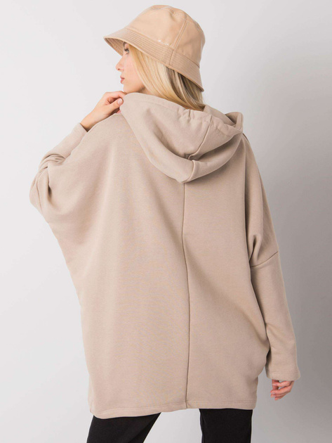 Beżowa bluza z kapturem Laylla
