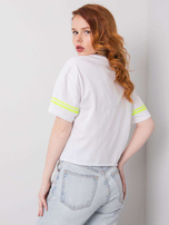 Biały t-shirt bawełniany Shelby