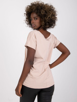 Jasnokawowy t-shirt Emory