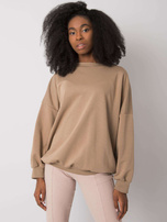 Beżowa bluza z nadrukiem Brooke 