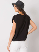 Czarny t-shirt z nadrukiem Malibu