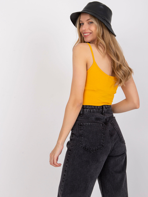 Jasnopomarańczowy top basic Indiana