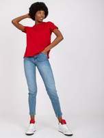 Bordowy t-shirt damski Honorine MAYFLIES