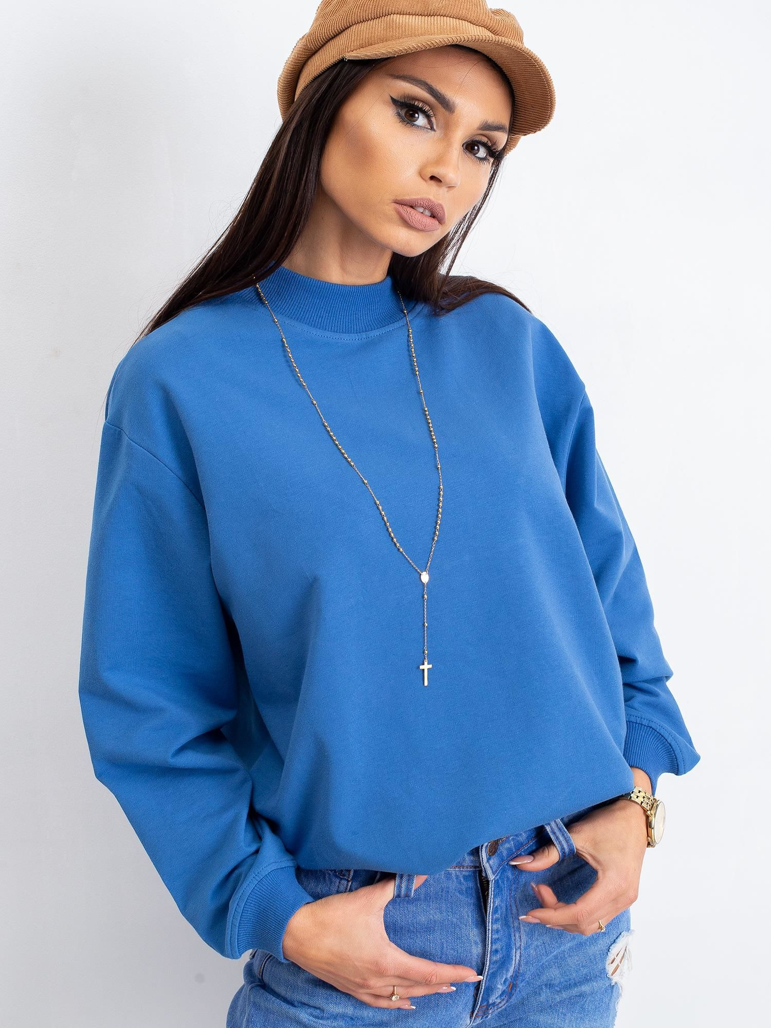 Niebieska bluza Twist