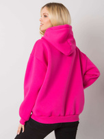 Fuchsia Kapuzenpullover Amelia