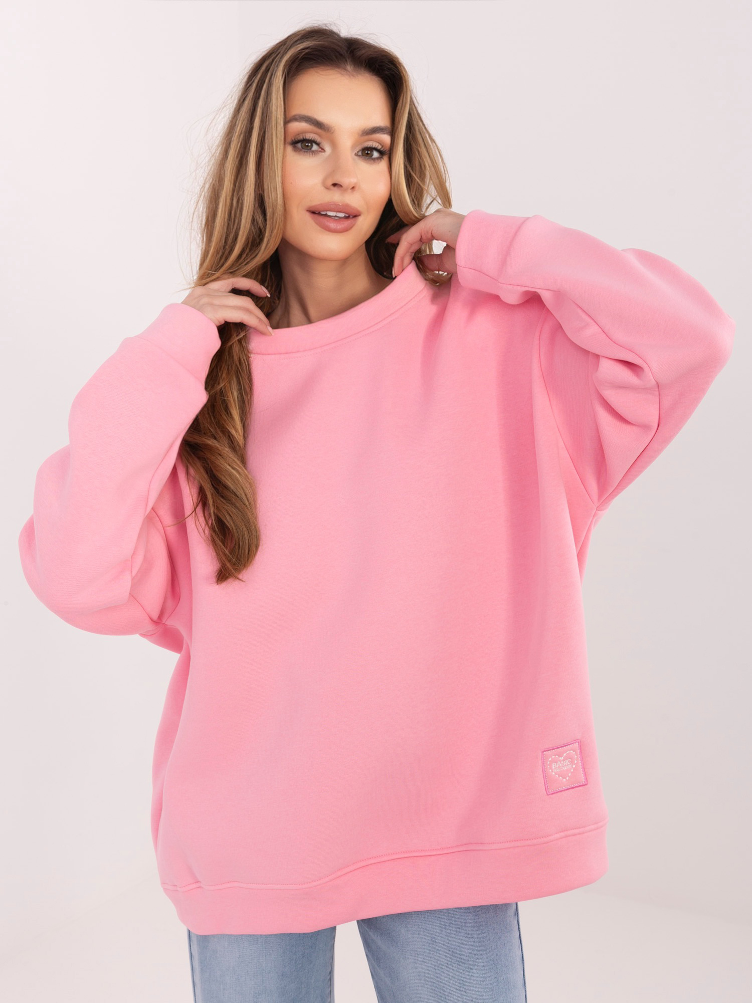 Bluza jasny różowy