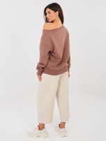 Jasnobeżowe damskie jeansy z nogawką 7/8  RUE PARIS 