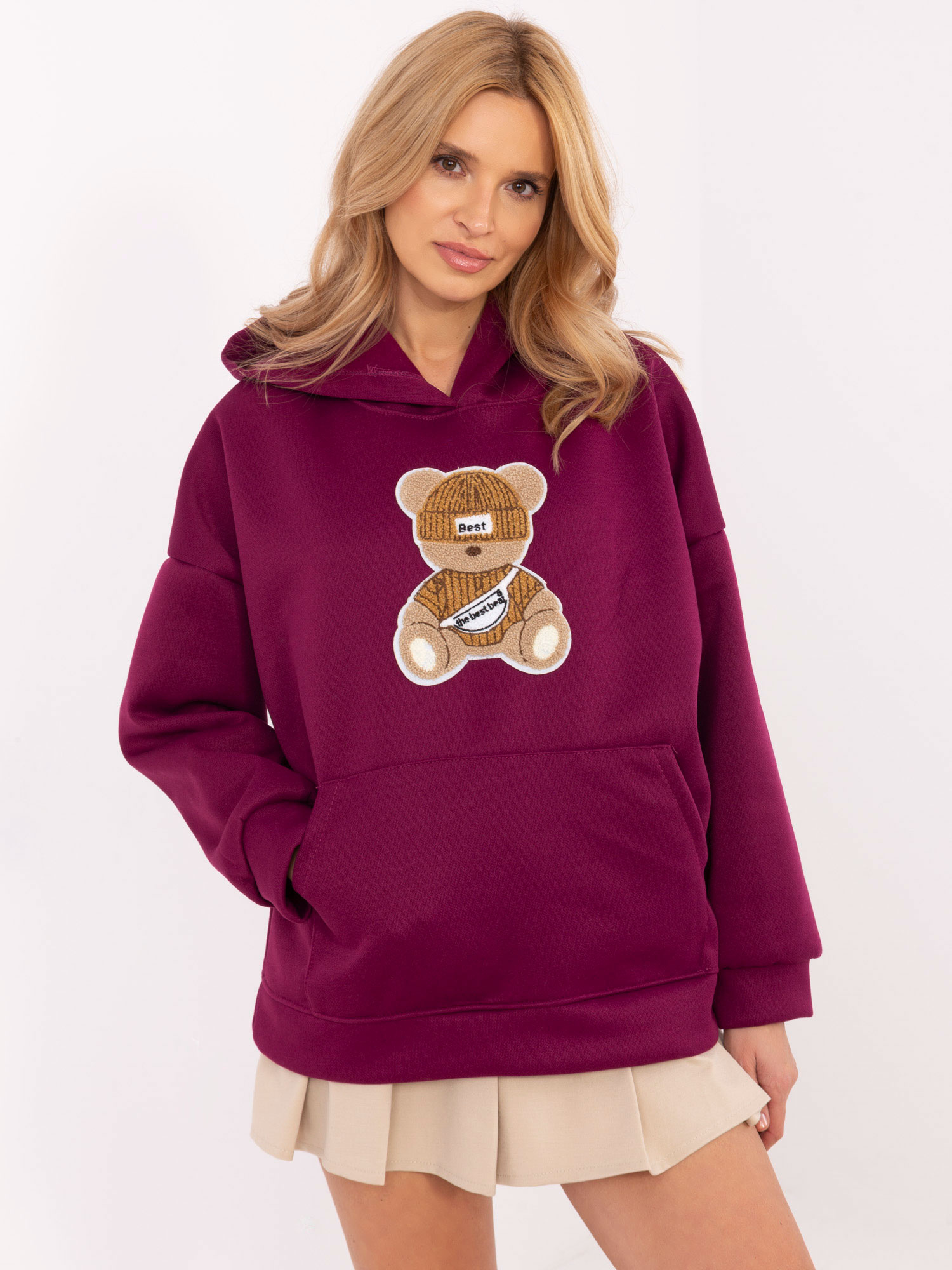 Bluza fioletowy