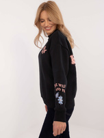 Hurt Grafitowa dresowa bluza z ociepleniem  SUBLEVEL