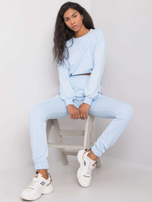 Light blue casual set Laila RUE PARIS
