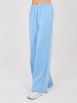 Niebiesko-żółty komplet z bluzą bez kaptura RUE PARIS 