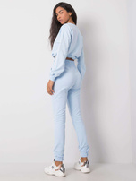 Light blue casual set Laila RUE PARIS