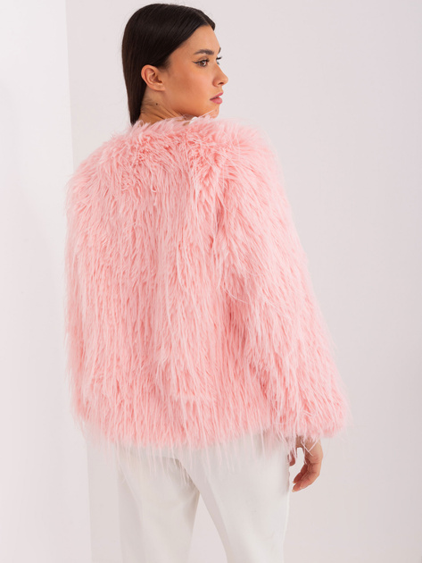 Hurt Jasnoróżowa kurtka przejściowa z zapięciem