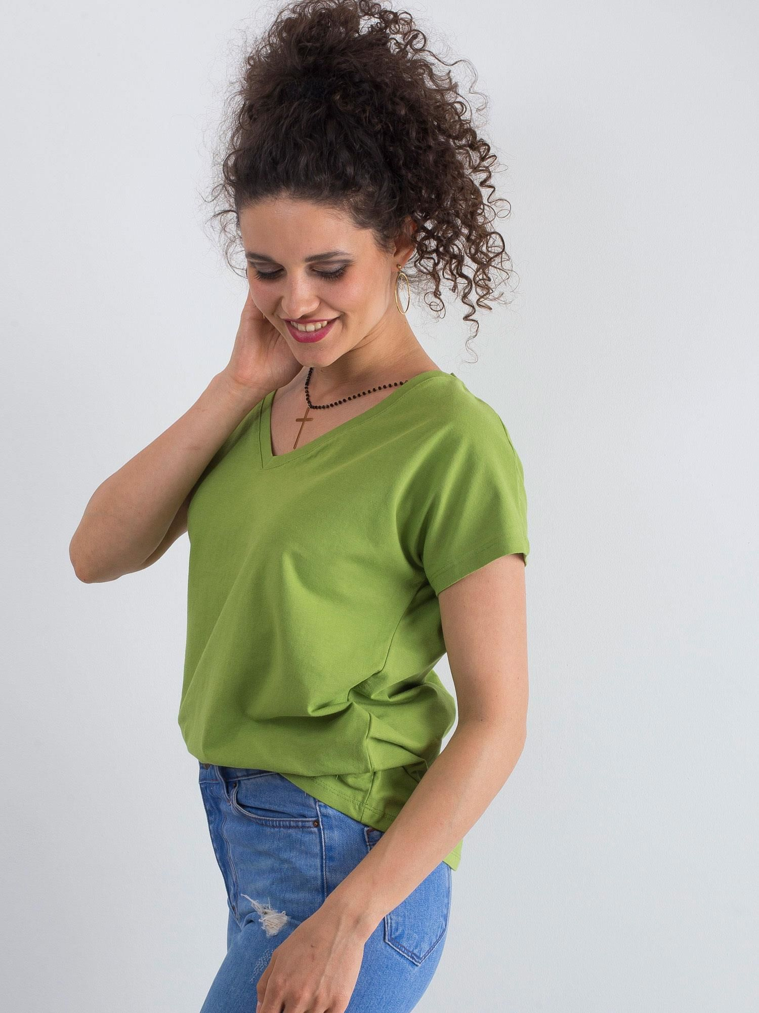 Jasnozielony t-shirt Emory