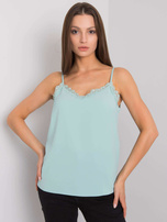 Miętowy top Jasmine