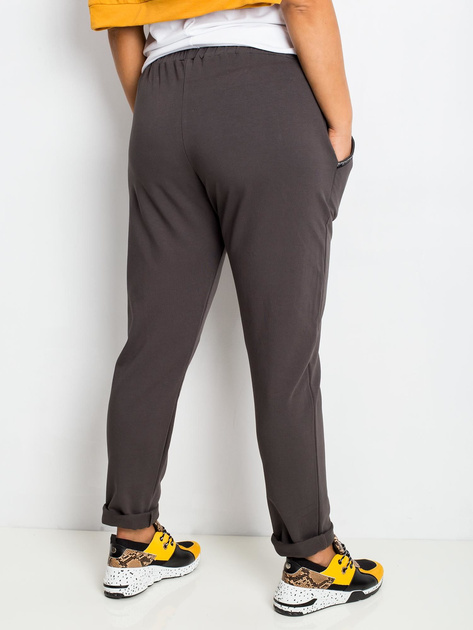 Khaki spodnie plus size Savage