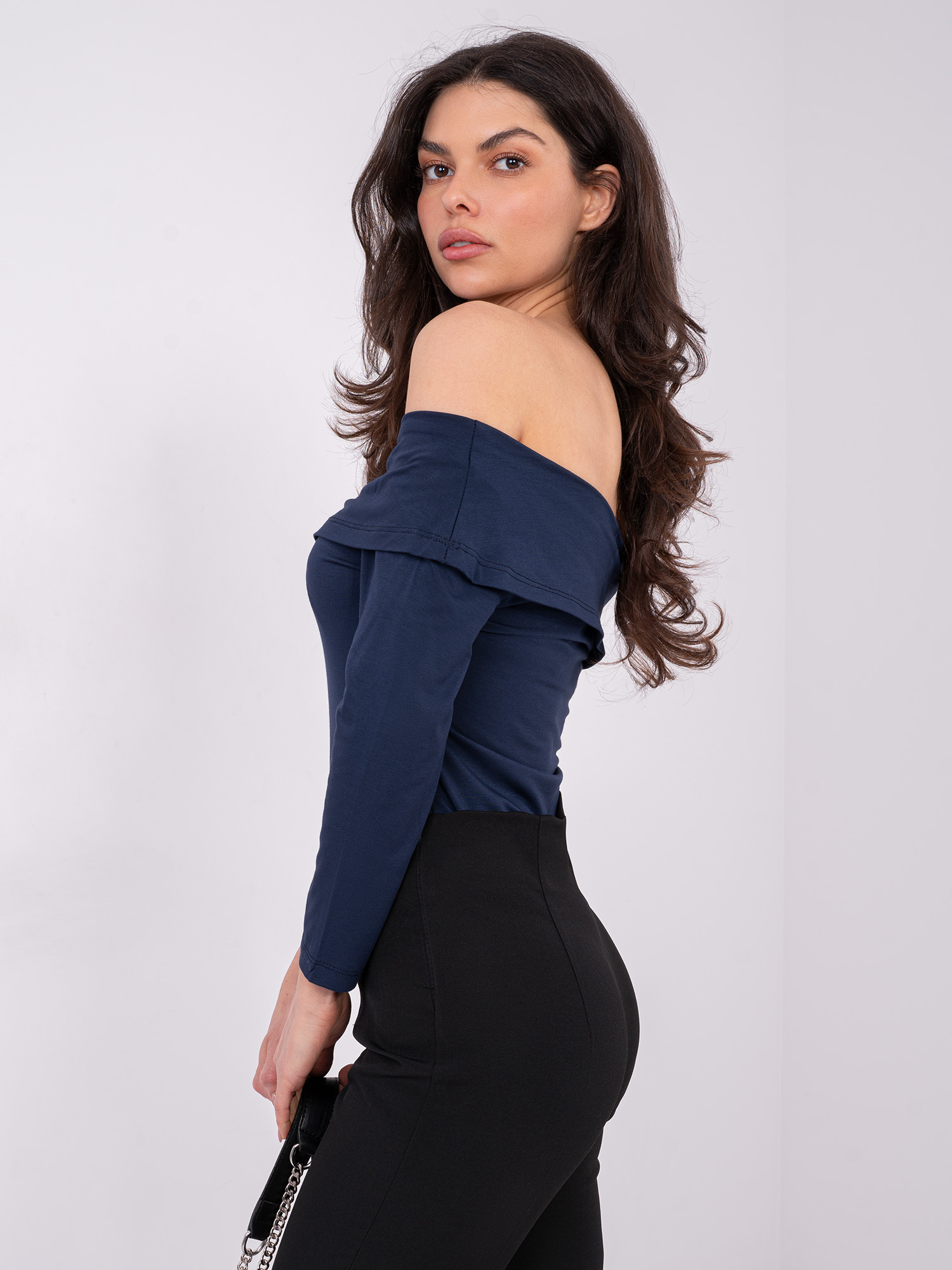 Bluzka granatowy