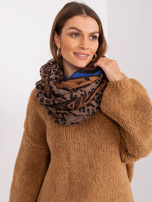 Hurt Camelowy damski komin z wiskozy