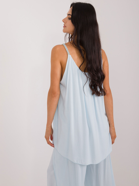 Hurt Jasnoniebieski top na ramiączkach OCH BELLA