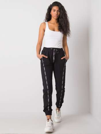 Schwarze Jogginghose Sawyer.