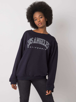 Granatowa bluza damska Drew RUE PARIS