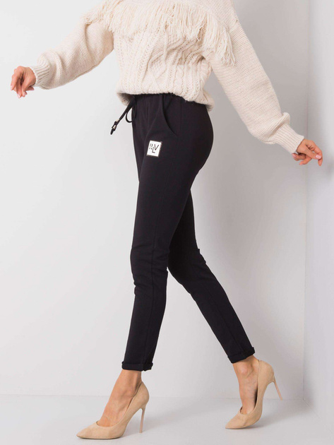 Czarne spodnie dresowe Molly