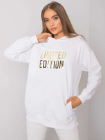 Biała bluza damska z kapturem Clothilde RUE PARIS