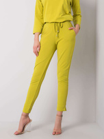 Jasnozielone spodnie Nina