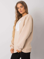 Jasnobeżowa bluza bawełniana Armelle