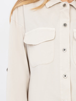  Fango rozpinana sukienka z kieszeniami RUE PARIS 