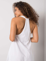 Biała sukienka z bawełny Unity OCH BELLA