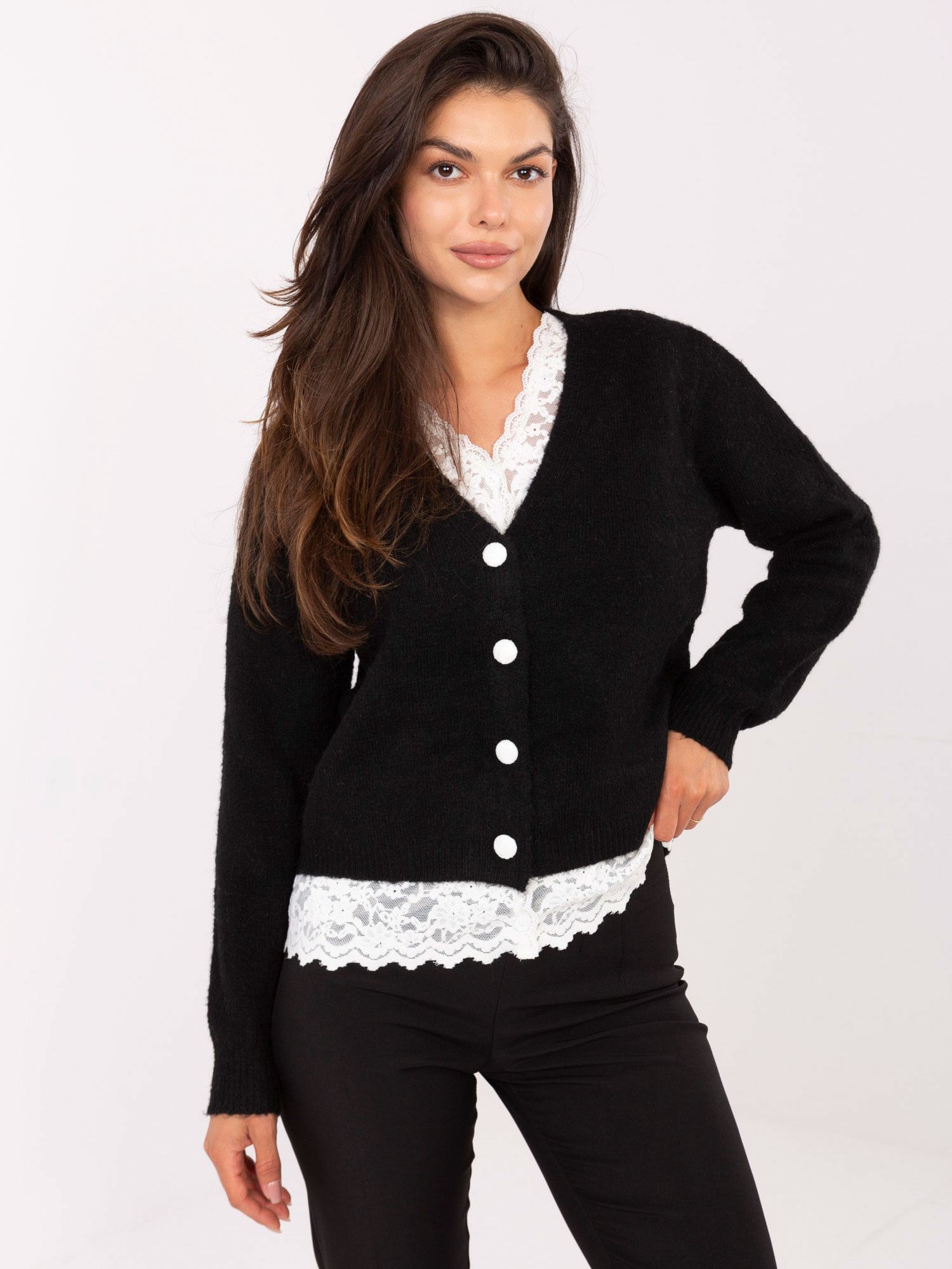 Sweter czarny