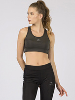 TOMMY LIFE Khaki sportowy top