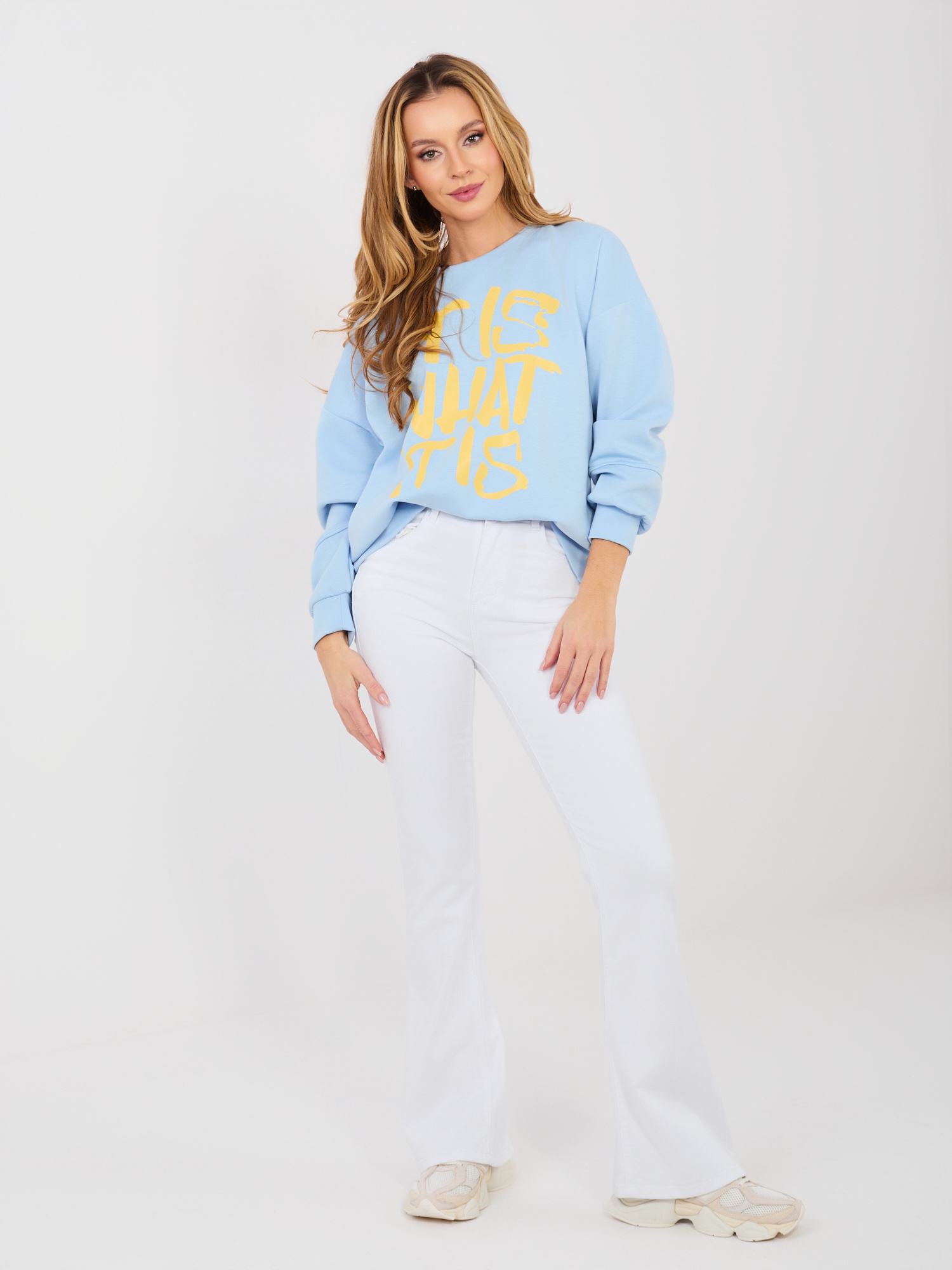 Bluza jasny niebieski