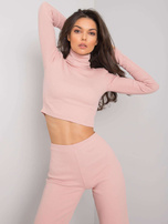 Brudnoróżowy komplet ze spodniami Juberri RUE PARIS