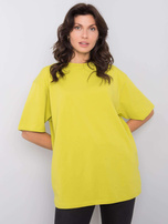 Limonkowy t-shirt Juliet RUE PARIS