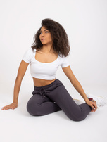 Grafitowe spodnie Approachable