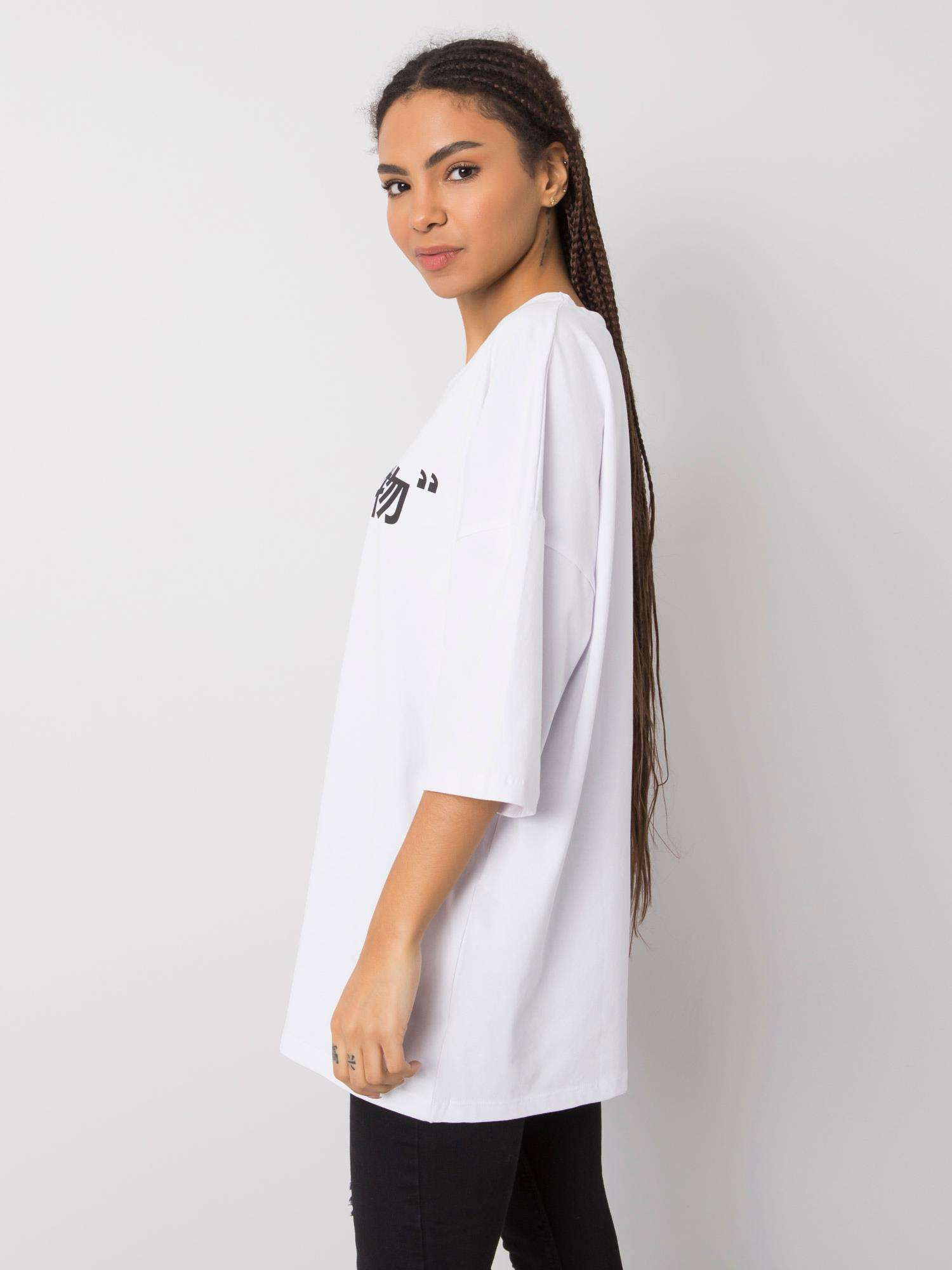 Biały t-shirt z nadrukiem Alexis RUE PARIS