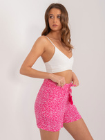 Hurt Dark Pink Shorts with Print SUBLEVEL