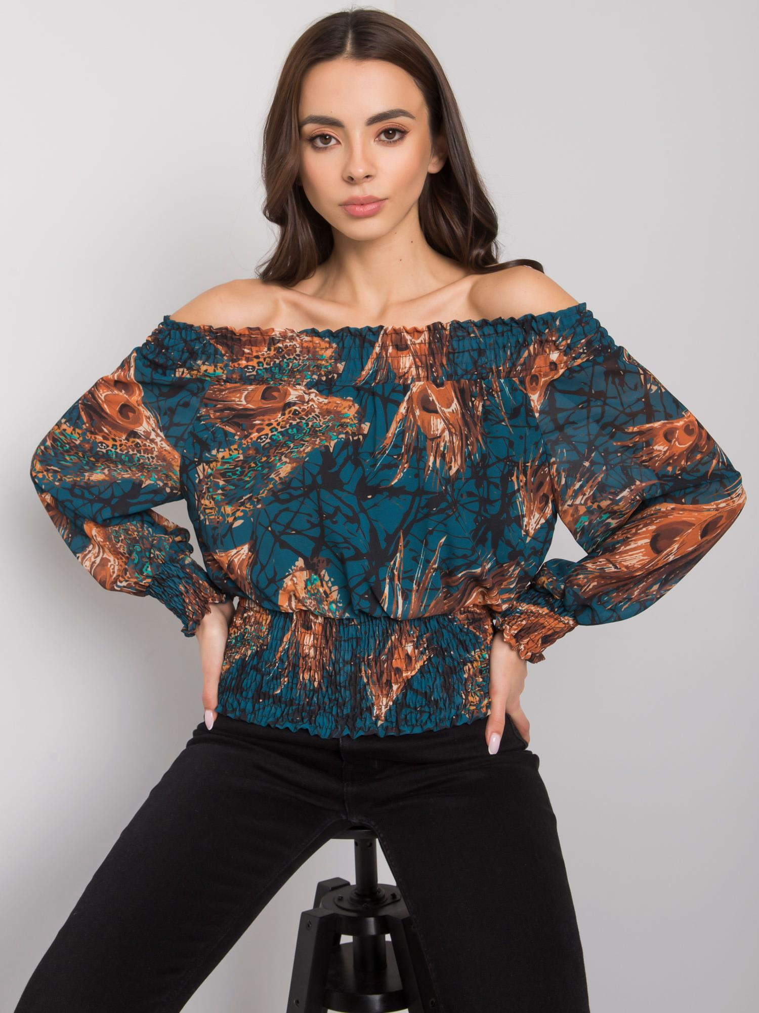Dunkelgrauer Velour-Reißverschluss-Pullover Charley RUE PARIS.
