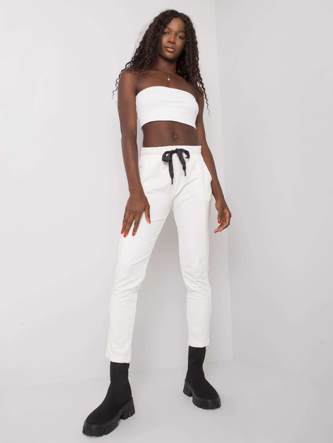 Ecru spodnie dresowe Hadley