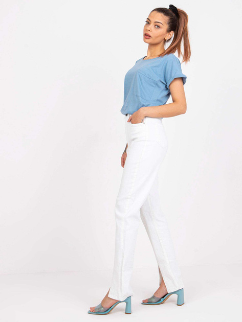 Jasnoniebieski t-shirt damski basic Ventura