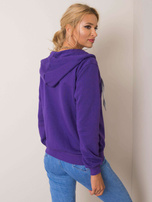 Dark purple sweatshirt Linda
