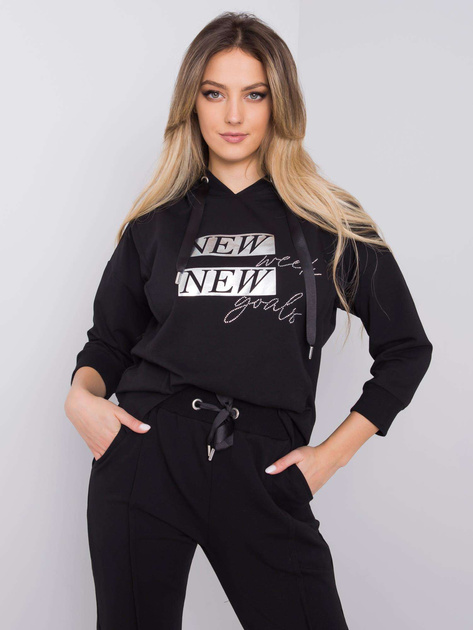 Czarny komplet Charis