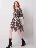 Beige and brown camo dress Blaise