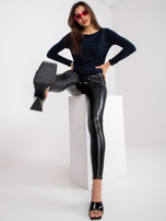 Granatowa bluzka Carla