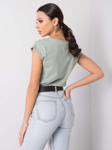 Pistacjowy t-shirt Elisabetta